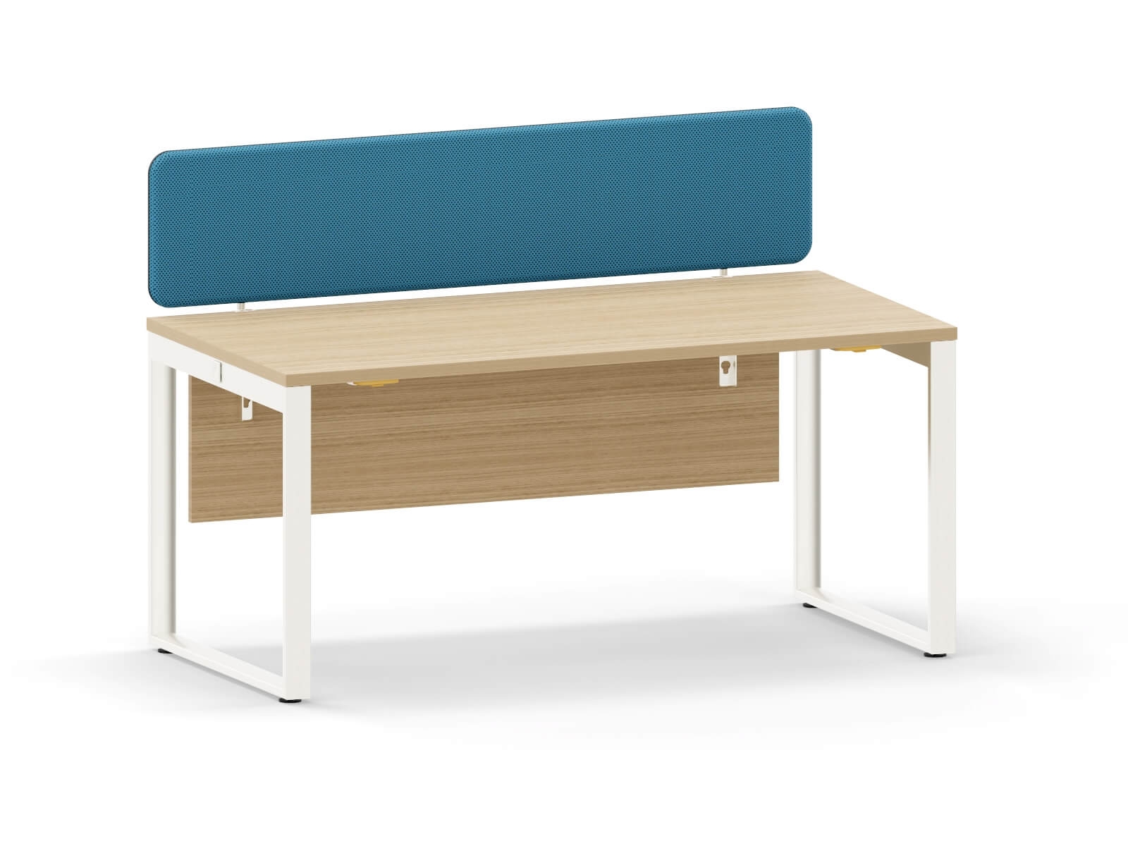 YAN_Z MFC Top Office Desk w/Steel Frame