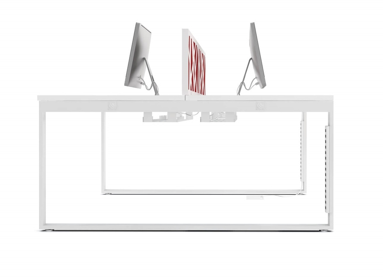 YAN_Z MFC Top Office Desk Bench
