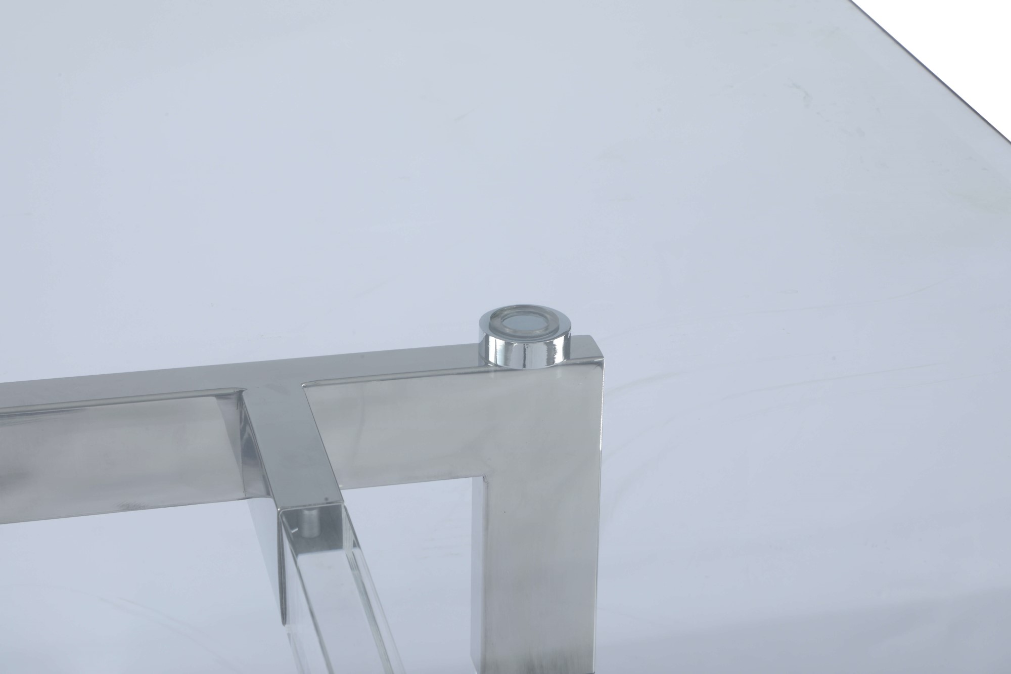 Yasmin Rectangular Glass Dining Table