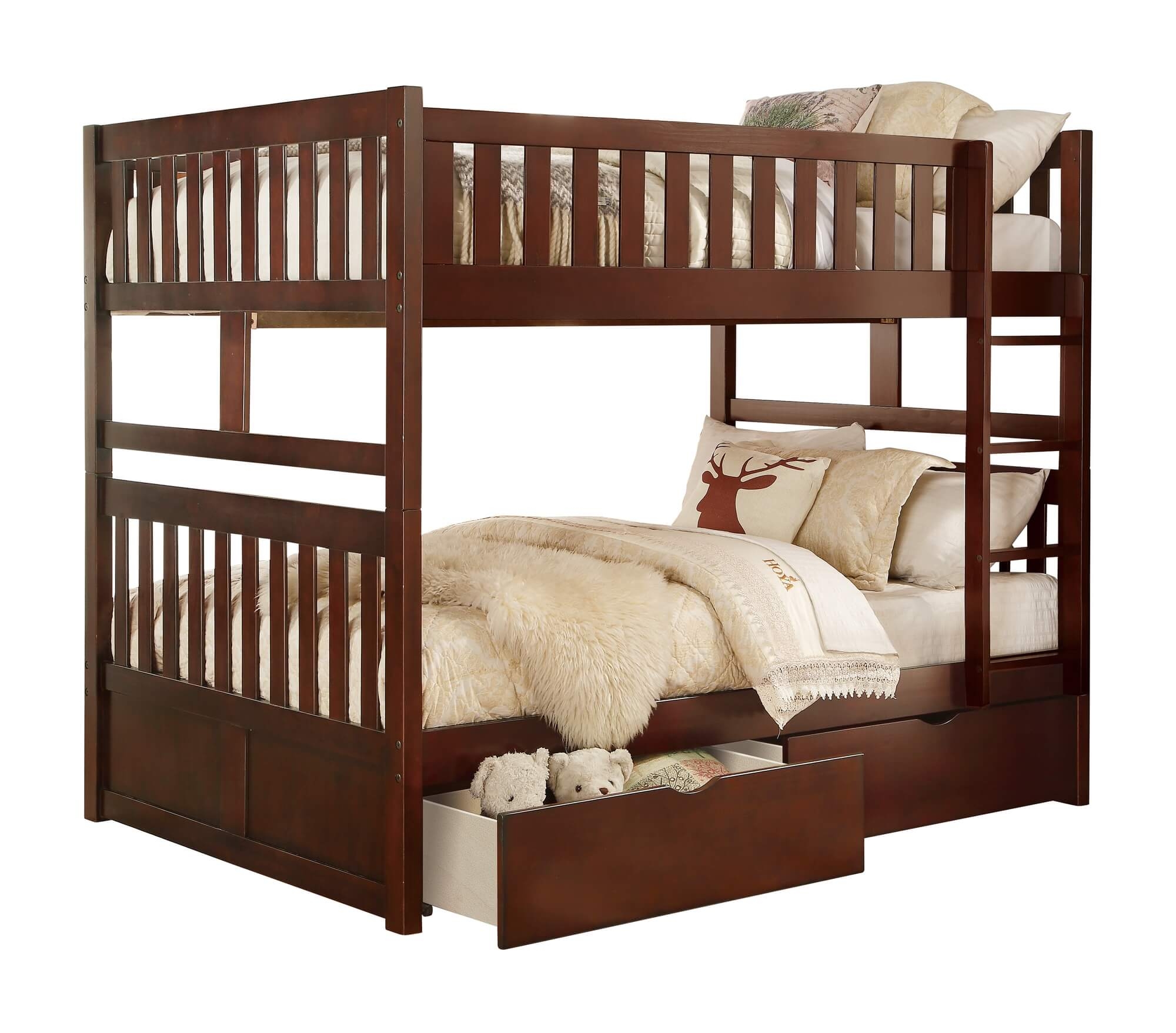 Rowe Wood/Wood Veneer Bunk Bed