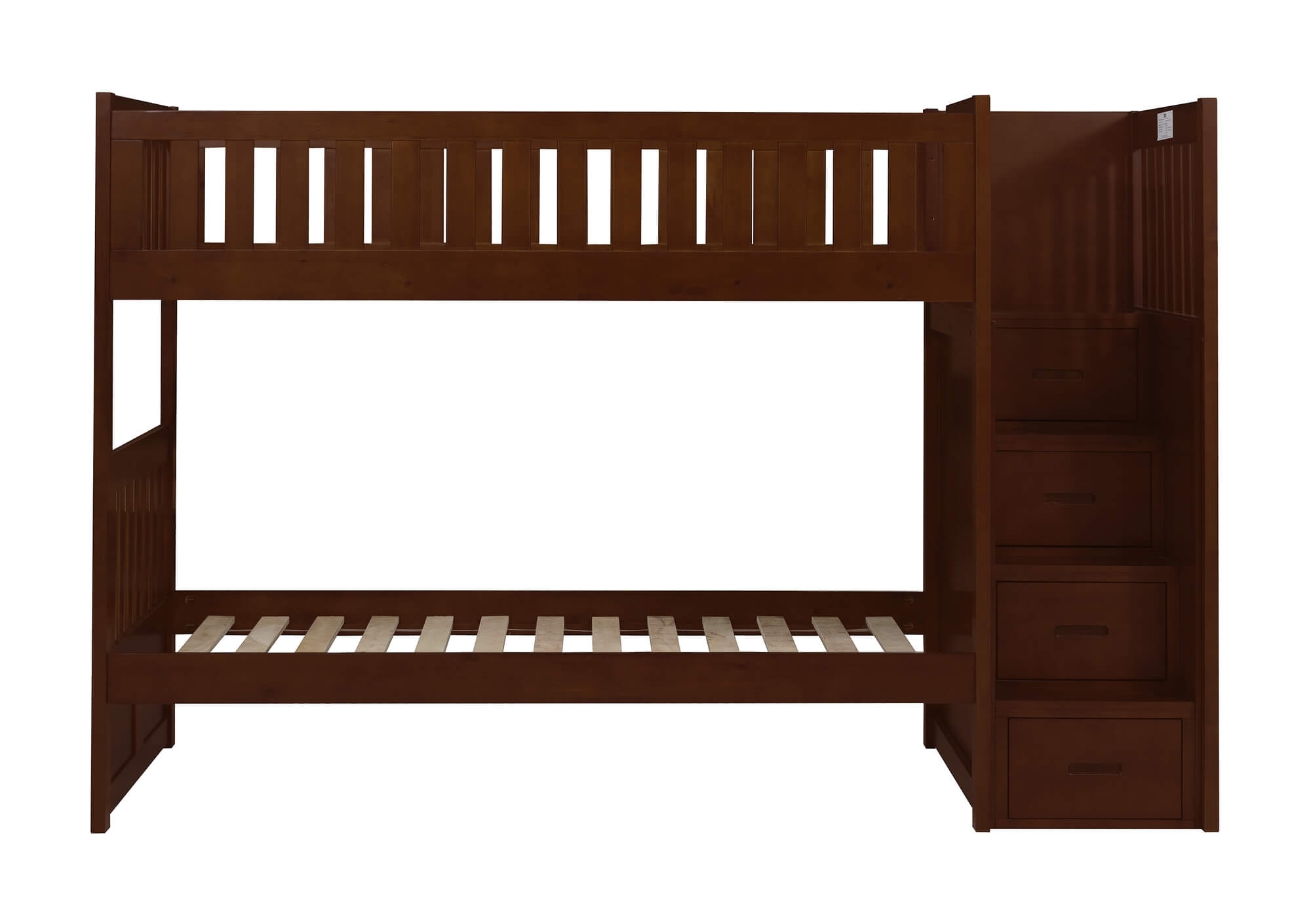 Rowe Wood/Wood Veneer Bunk Bed w/Reversible Step Storage