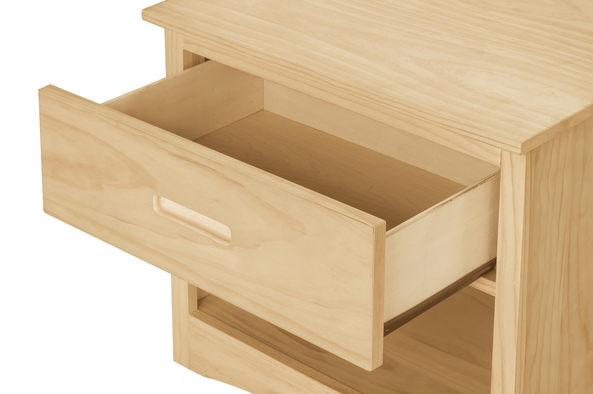 Bartly Wood/Wood Veneer Nightstand