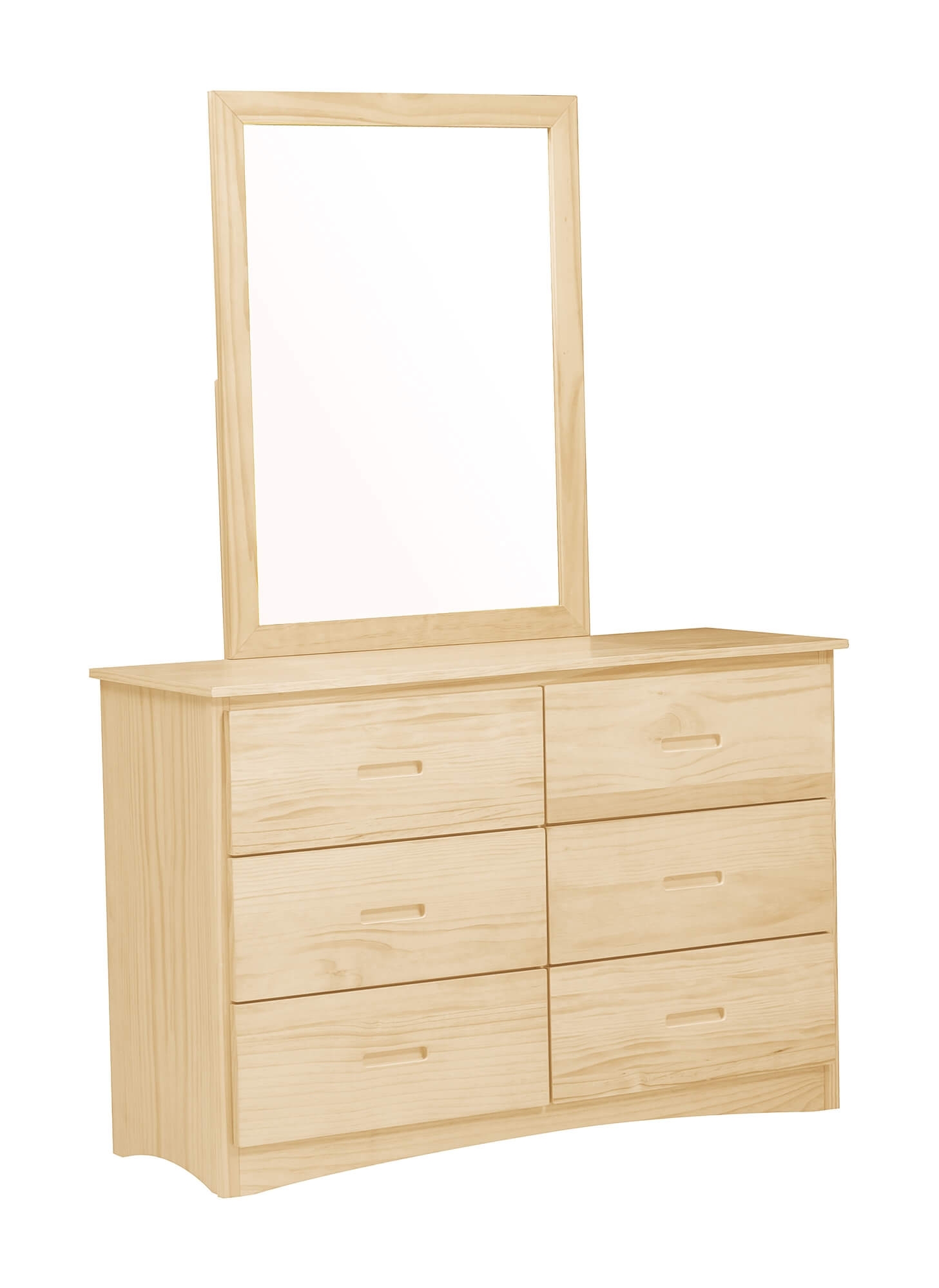 Bartly Wood/Wood Veneer Dresser