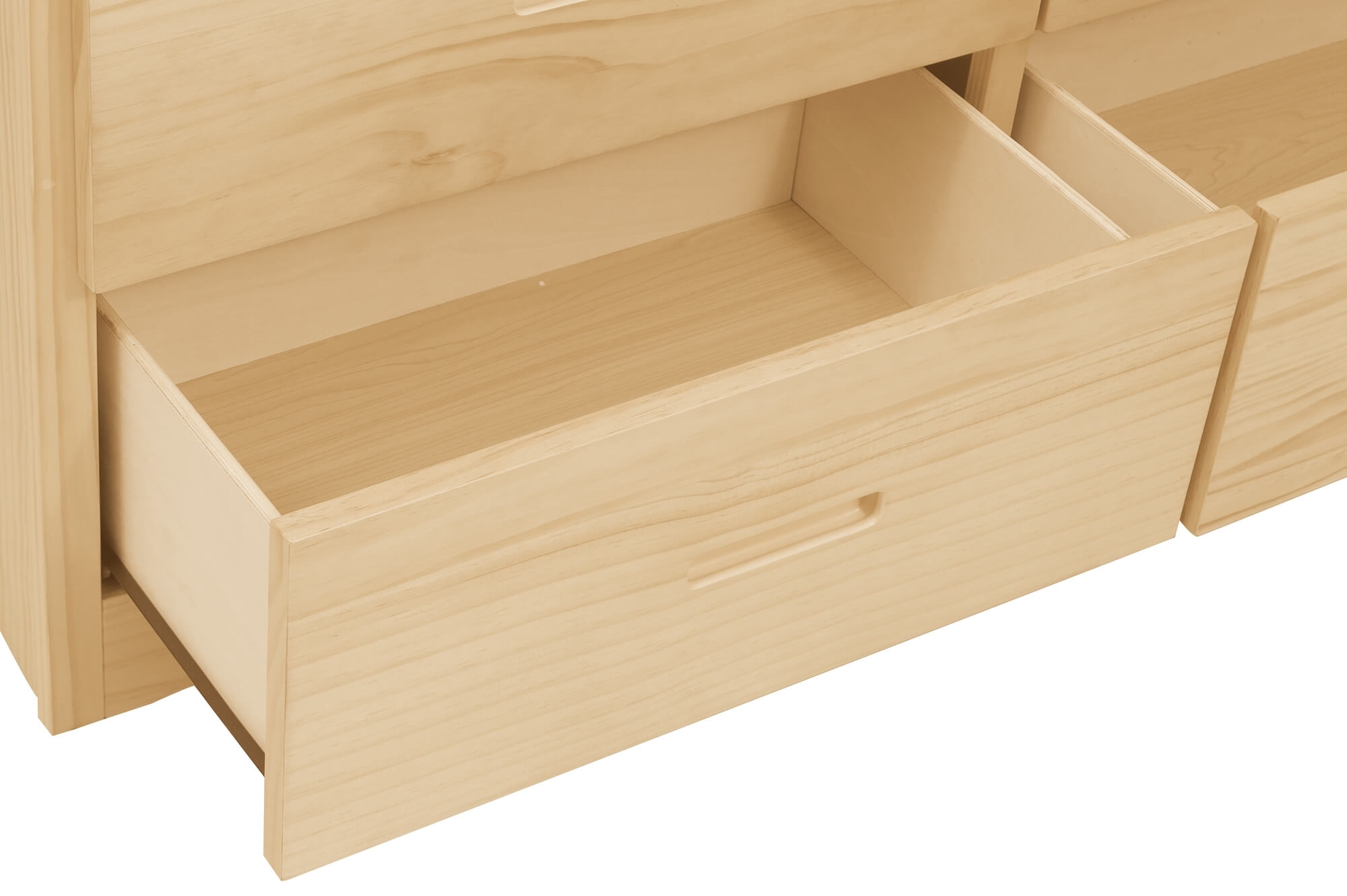 Bartly Wood/Wood Veneer Dresser