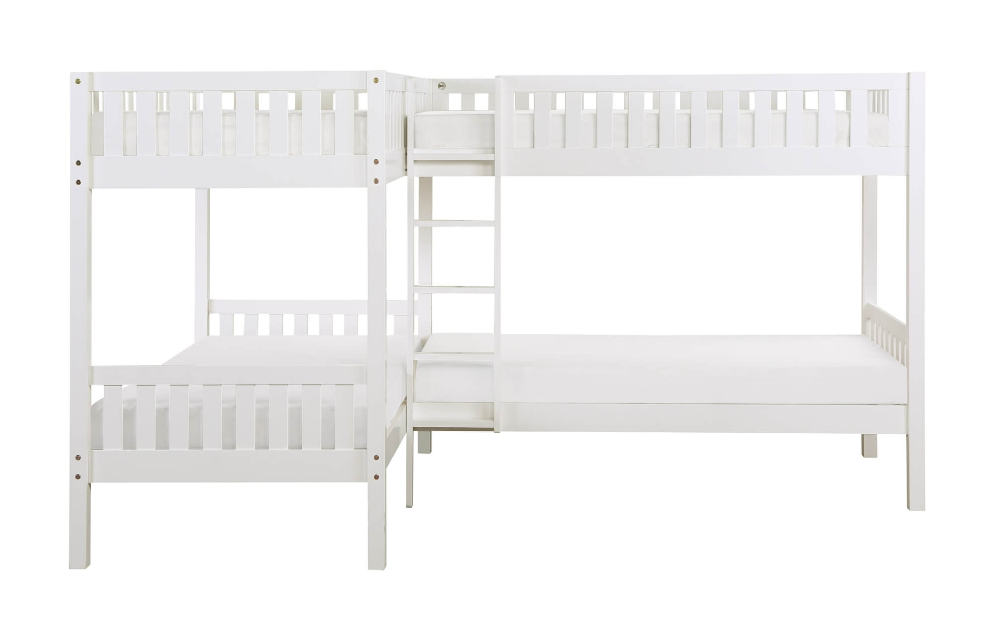 Galen Wood Corner Bunk Bed