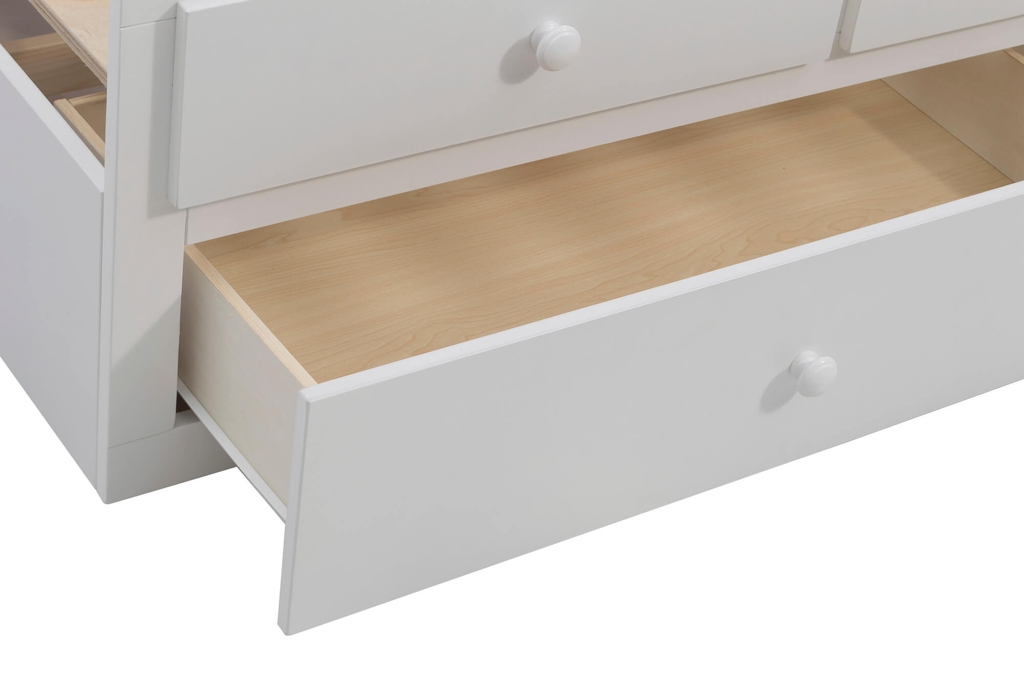Galen Wood Storage Trundle Bed, Twin/Twin Size
