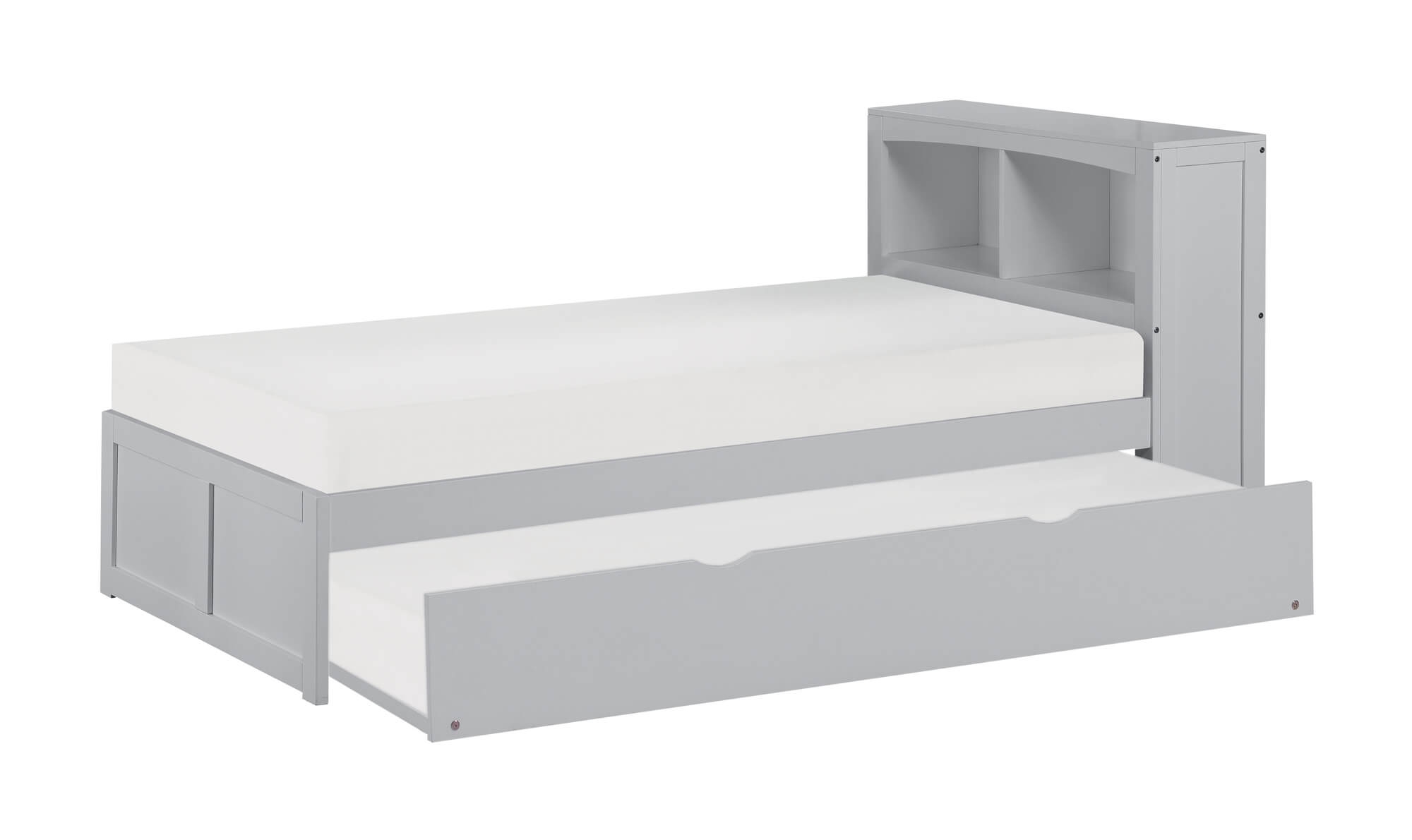 Orion Wood Bookcase Bed, Twin Size