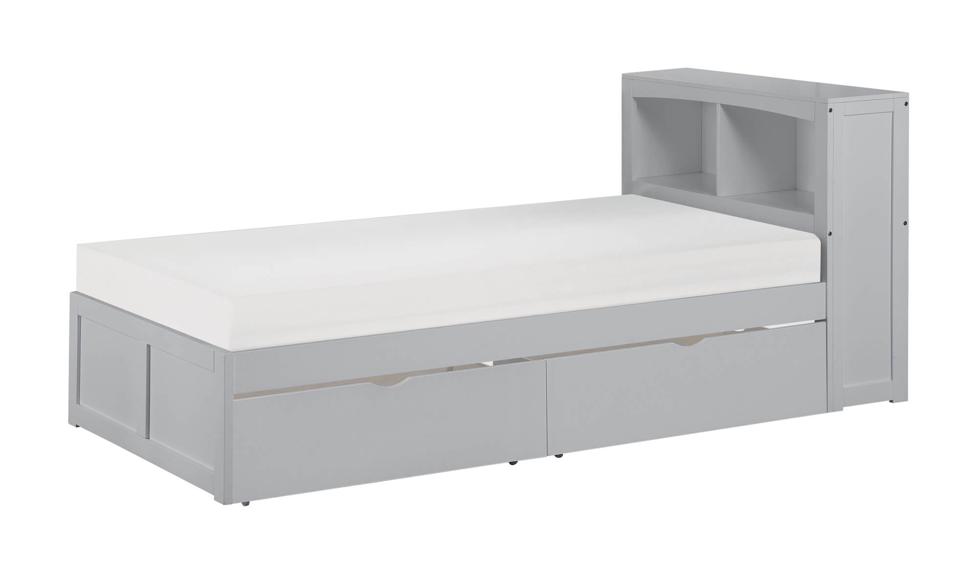 Orion Wood Bookcase Bed, Twin Size