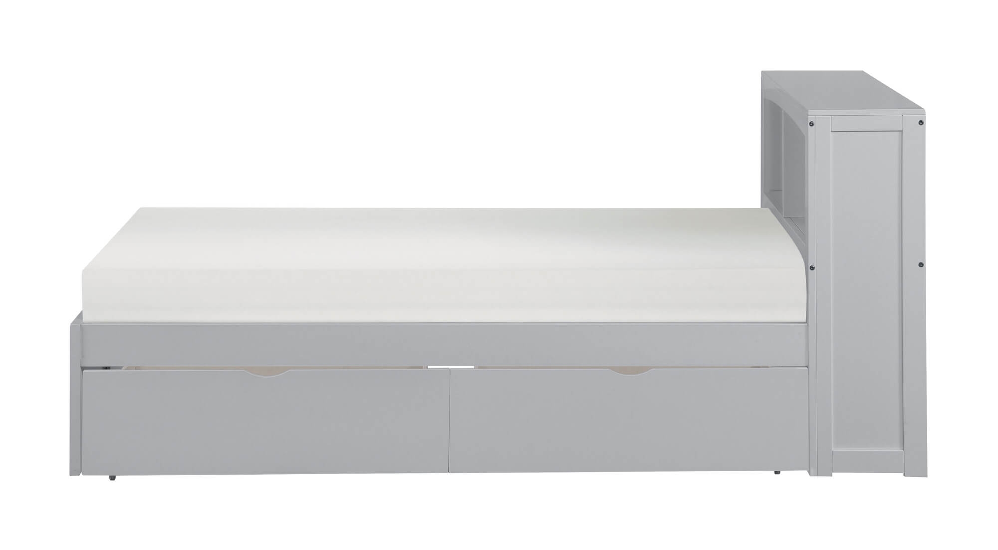 Orion Wood Bookcase Bed, Twin Size