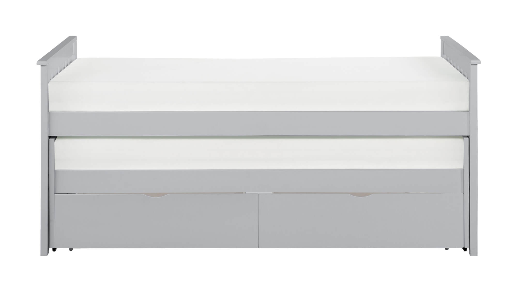 Orion Wood Trundle Bed, Twin/Twin Size