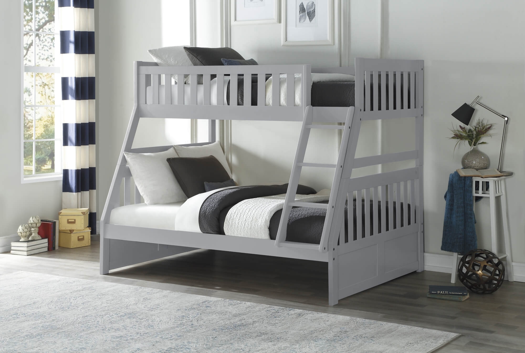 Orion Wood Bunk Bed, Twin/Full Size