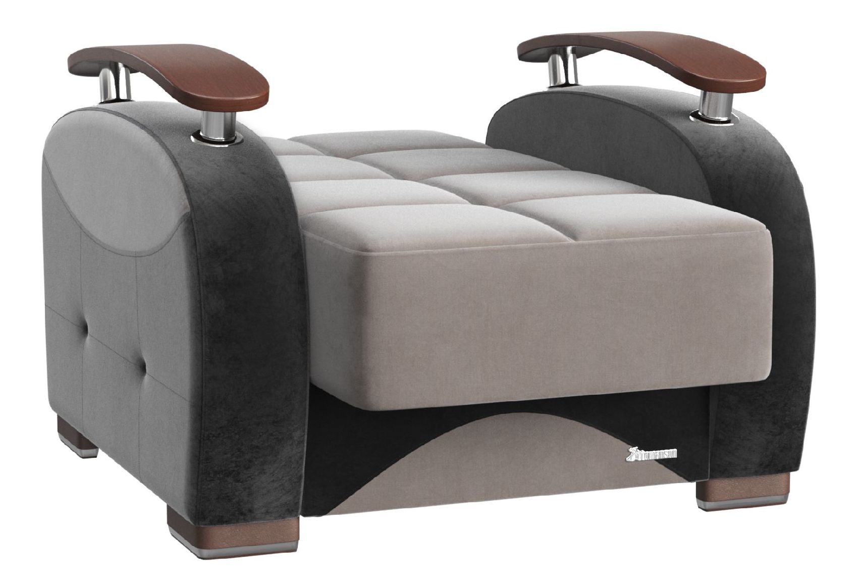 Yafah Fabric Convertible Living Set