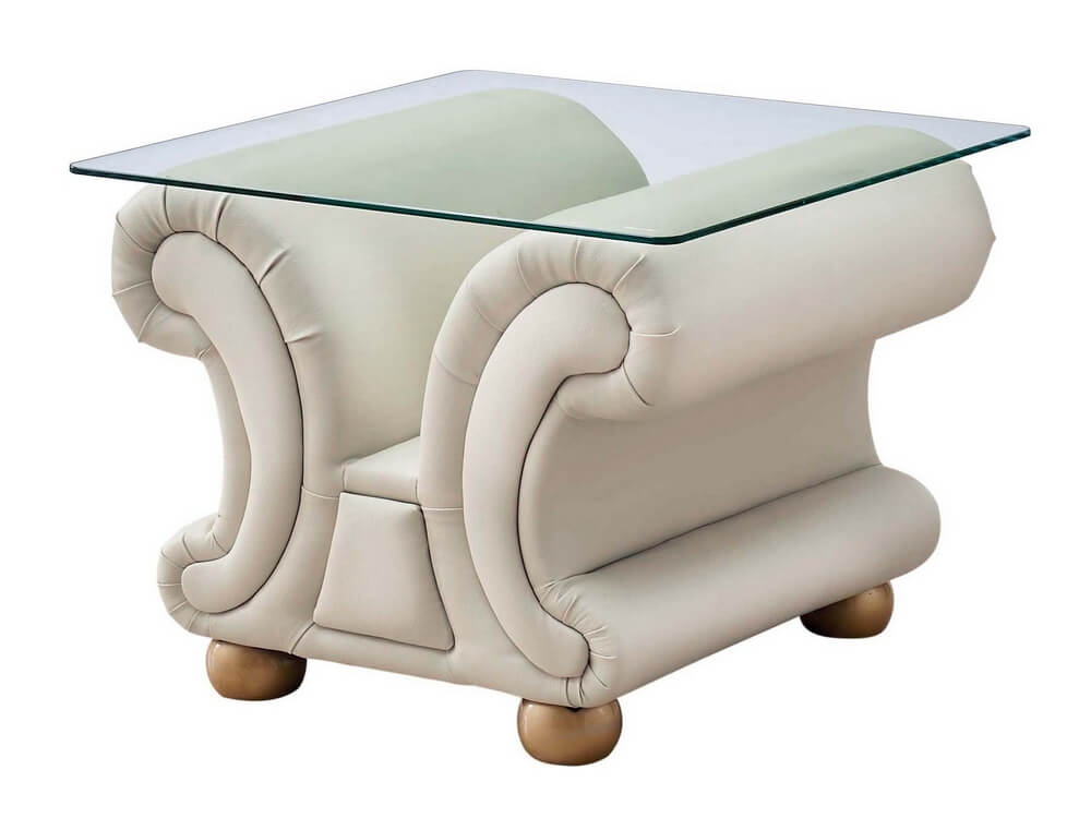 Apolo Glass End Table - Thumbnail 2