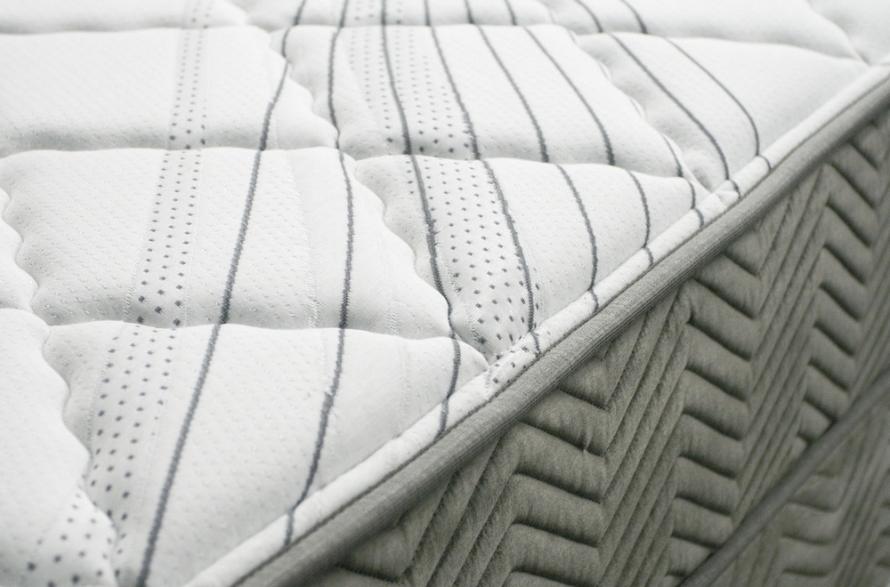 Edrea 10" Tight Top Pocket Coil Fabric Foam Mattress, Queen Size