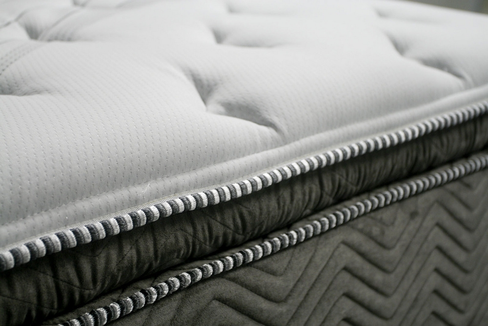 Stormin 13" Euro Top Pillow Fabric Gel Memory Foam Mattress