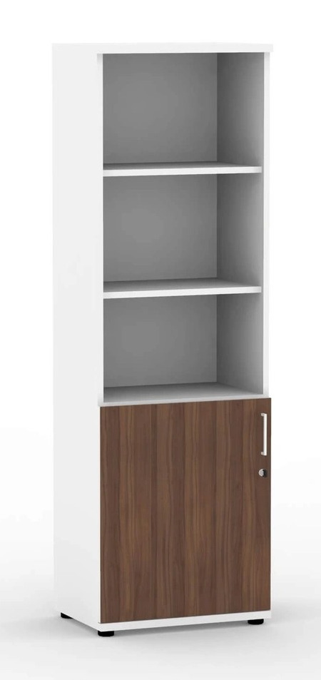 Uni Melamine Office Lockable Cabinet w/Door & 3 Shelves