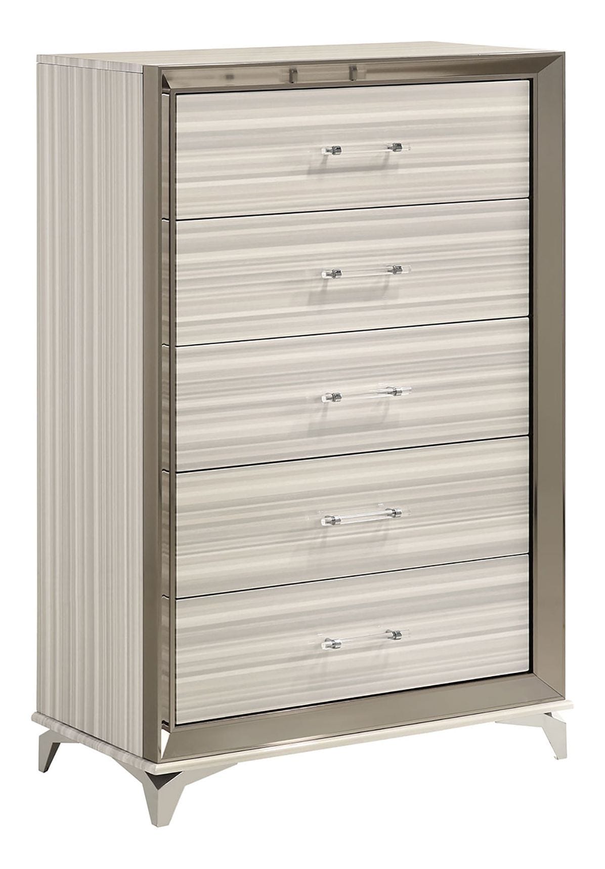 Zambrano 5-Drawer Wood Veneer Chest
