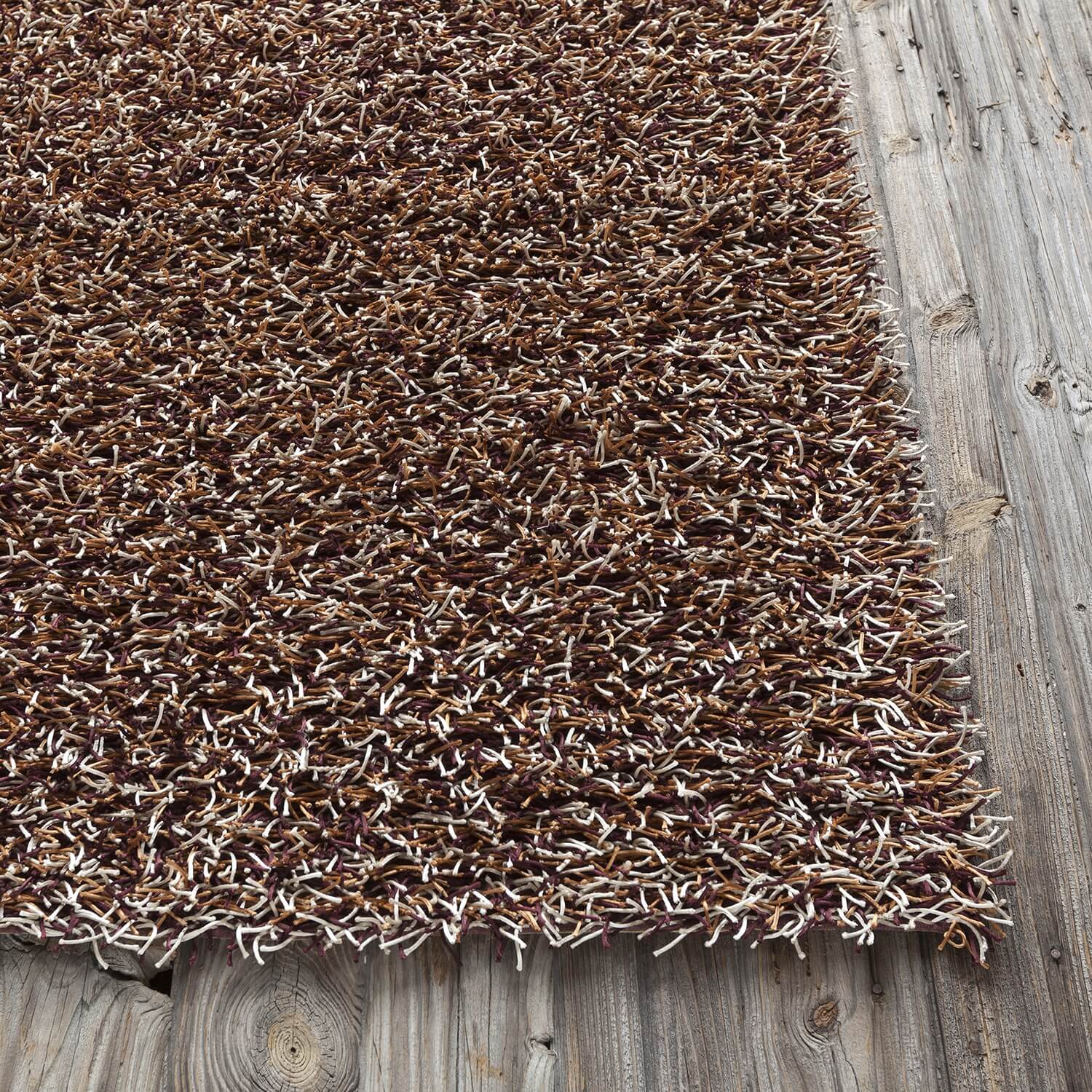 Zara Polyester Rectangular Handmade Rug, 4' x 6'