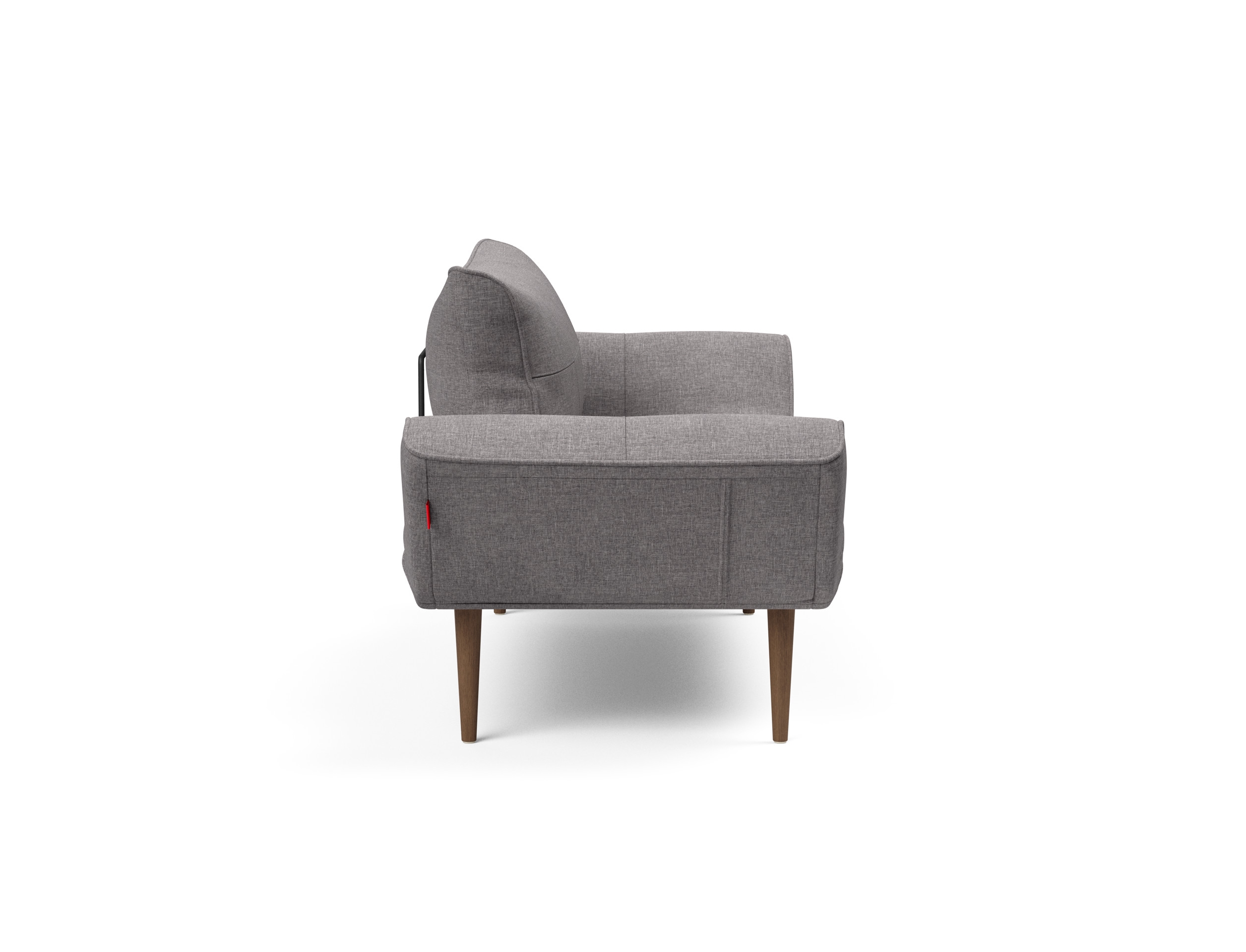 Zeal Deluxe Fabric Daybed w/Dark Wood Styletto Legs