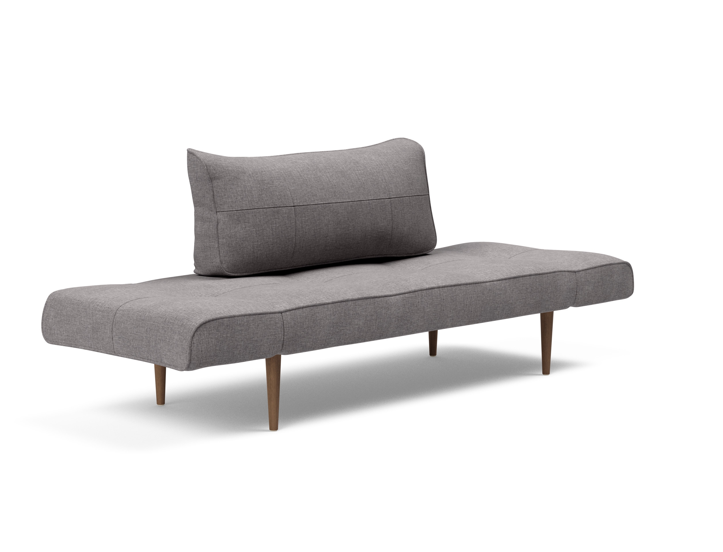 Zeal Deluxe Fabric Daybed w/Dark Wood Styletto Legs