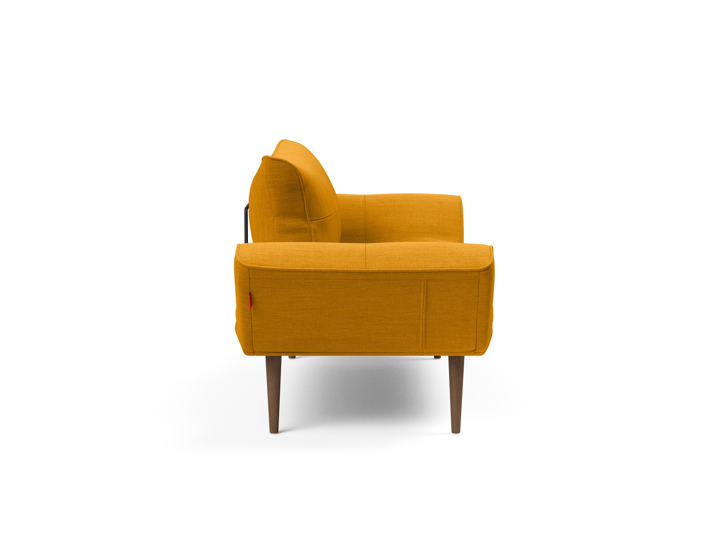 Zeal Deluxe Fabric Daybed w/Dark Wood Styletto Legs