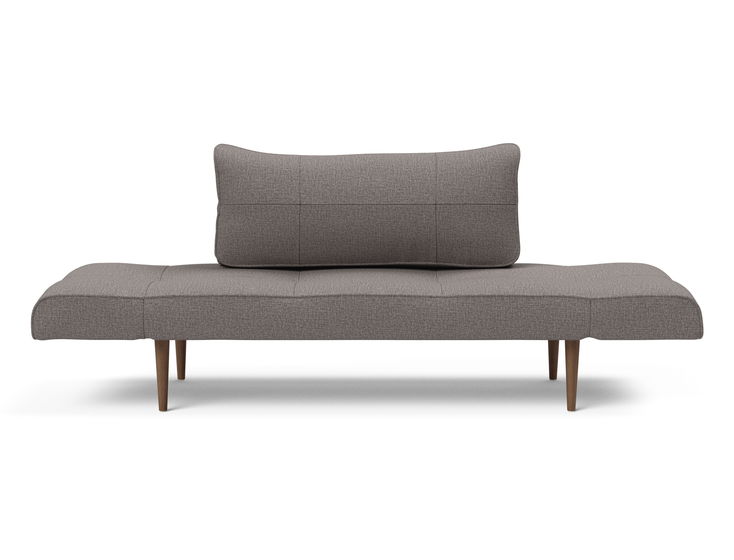 Zeal Deluxe Fabric Daybed w/Dark Wood Styletto Legs