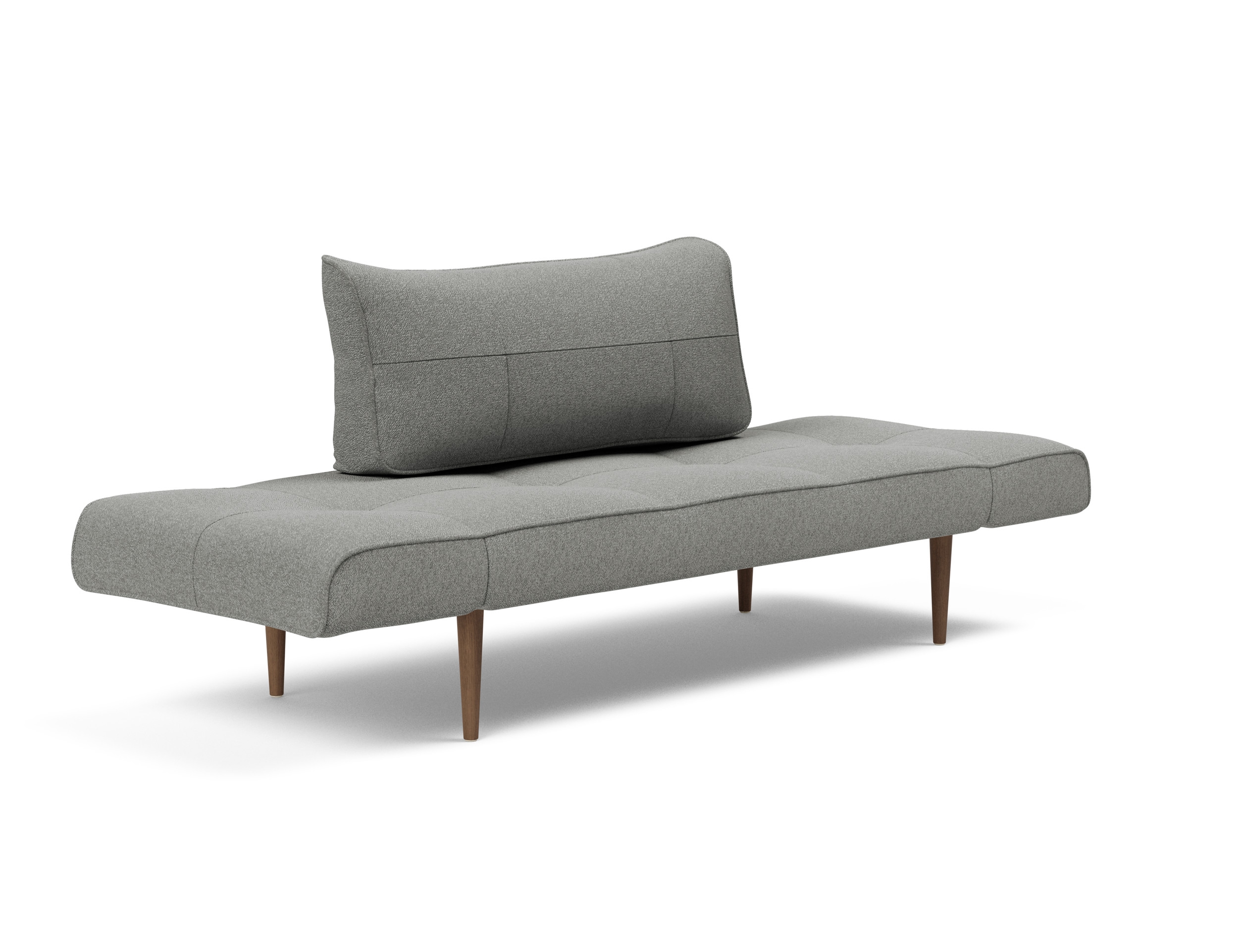 Zeal Deluxe Fabric Daybed w/Dark Wood Styletto Legs