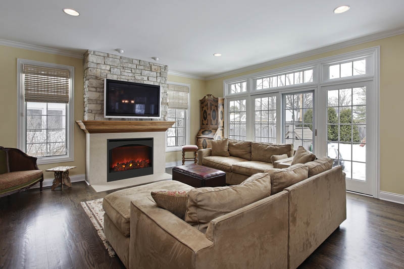 Zero Clearance 31" Electric Fireplace