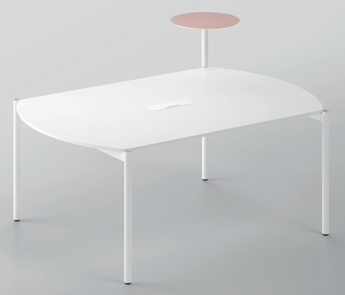 Zedo Conference Meeting Table w/Rounded Edges