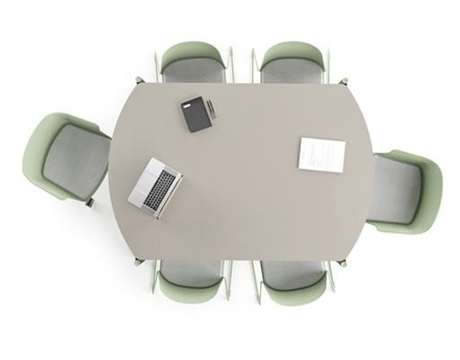 Zedo Conference Meeting Table w/Rounded Edges