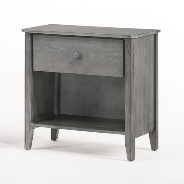 Zest Wood Nightstand w/Drawer