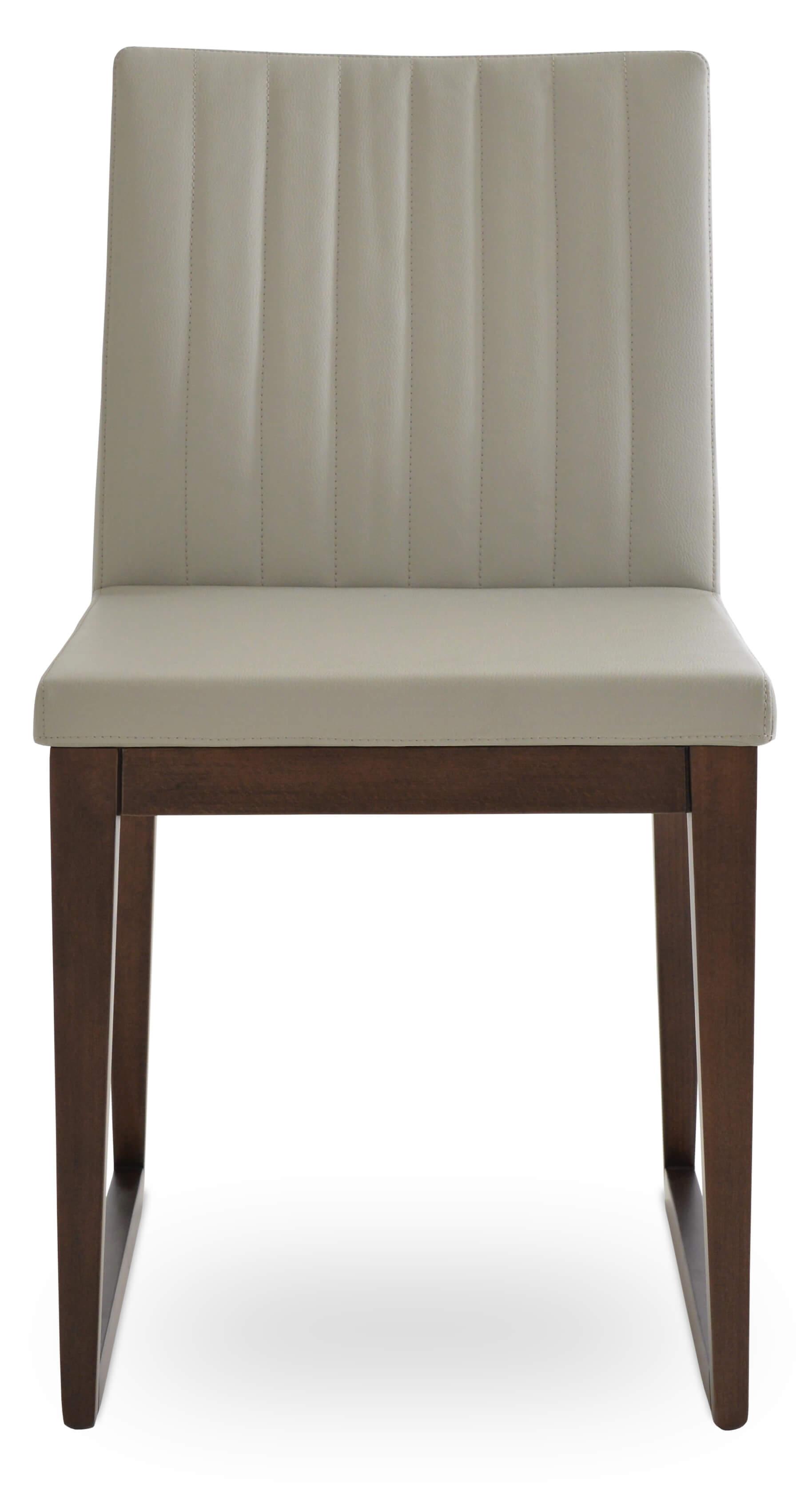 Zeyno Sled Wood Base Dining Chair