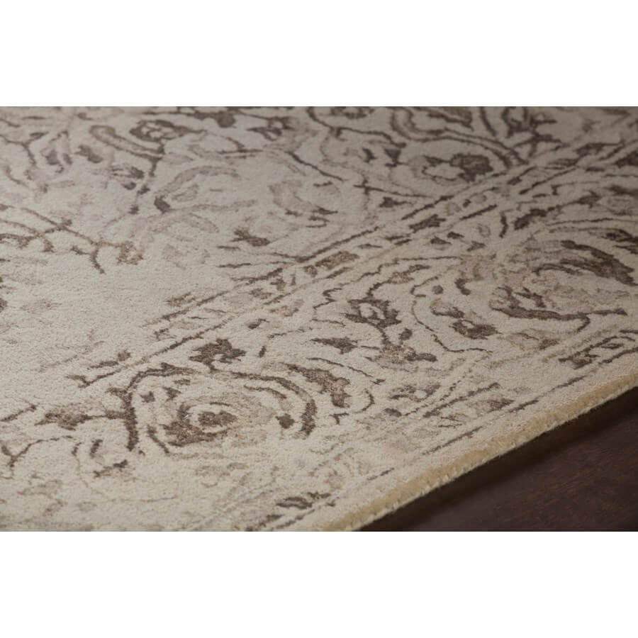 Zina Wool/Viscose Rectangular Handmade Rug