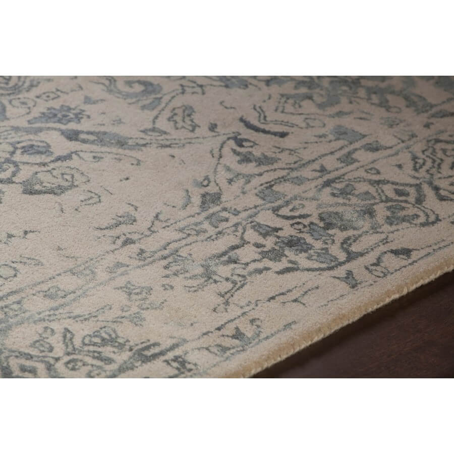Zina Wool/Viscose Rectangular Handmade Rug
