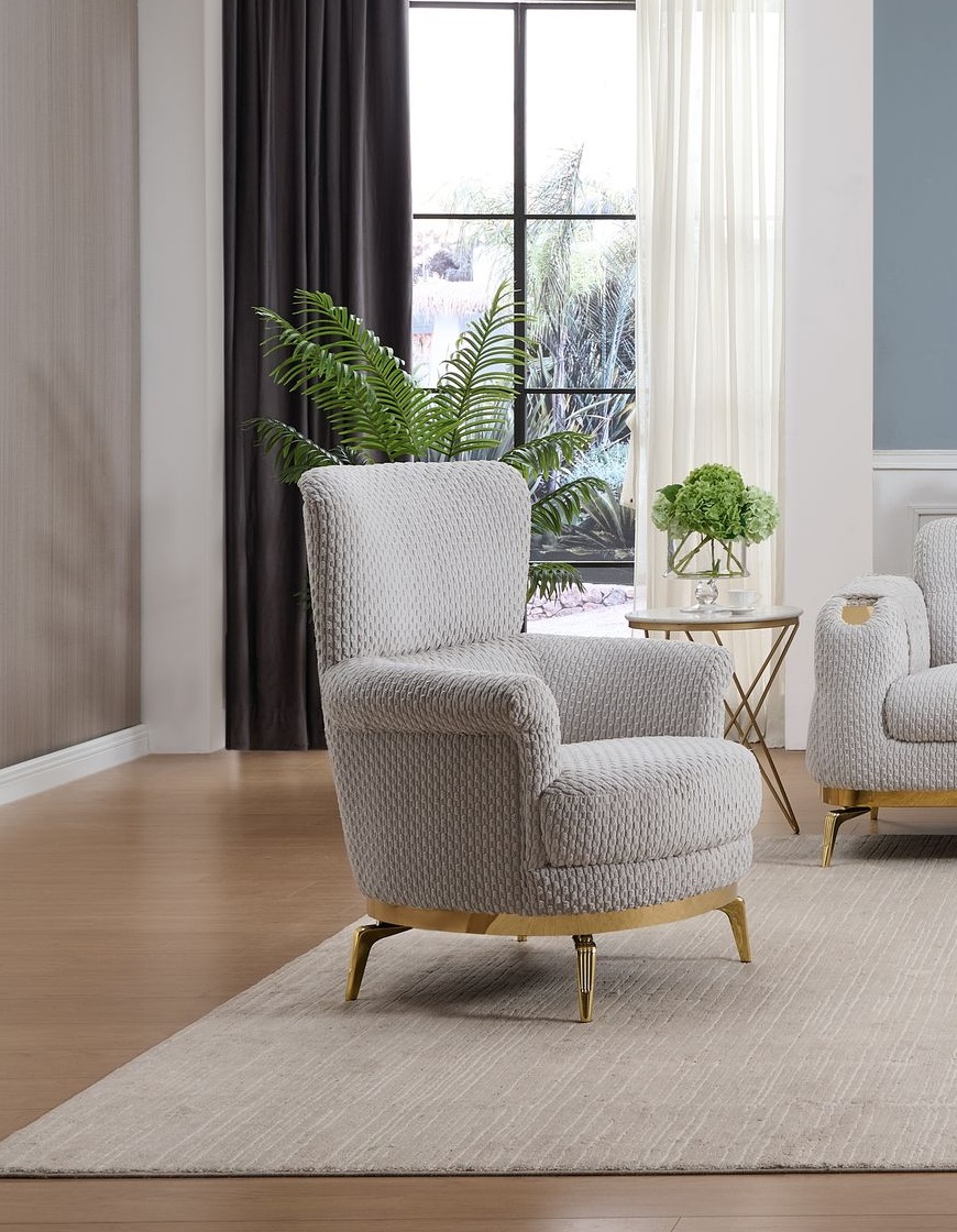 Zoe Fabric Living Room Set