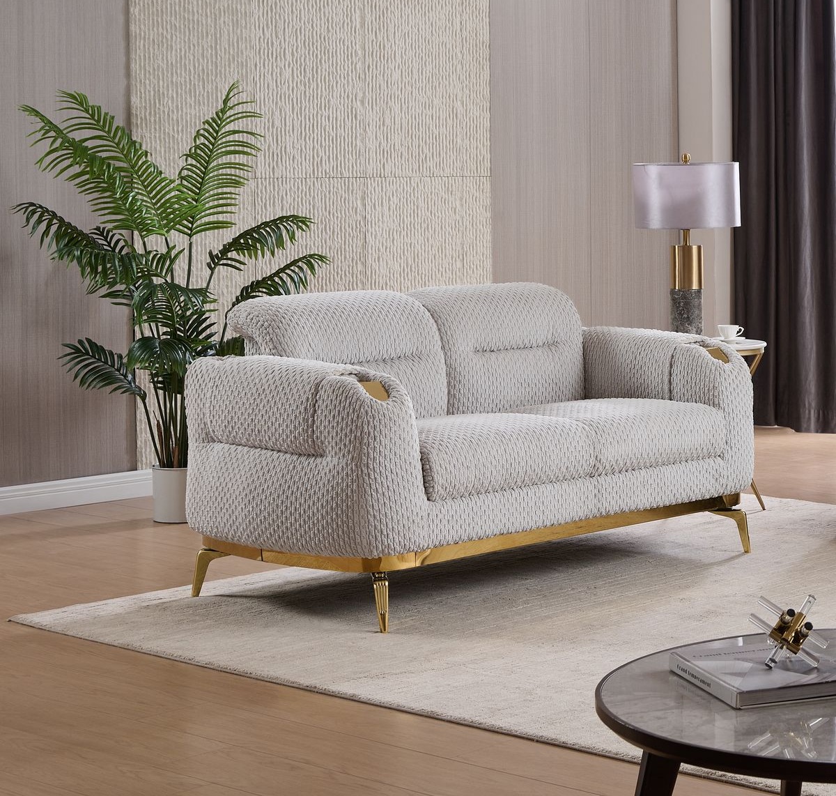 Zoe Fabric Living Room Set