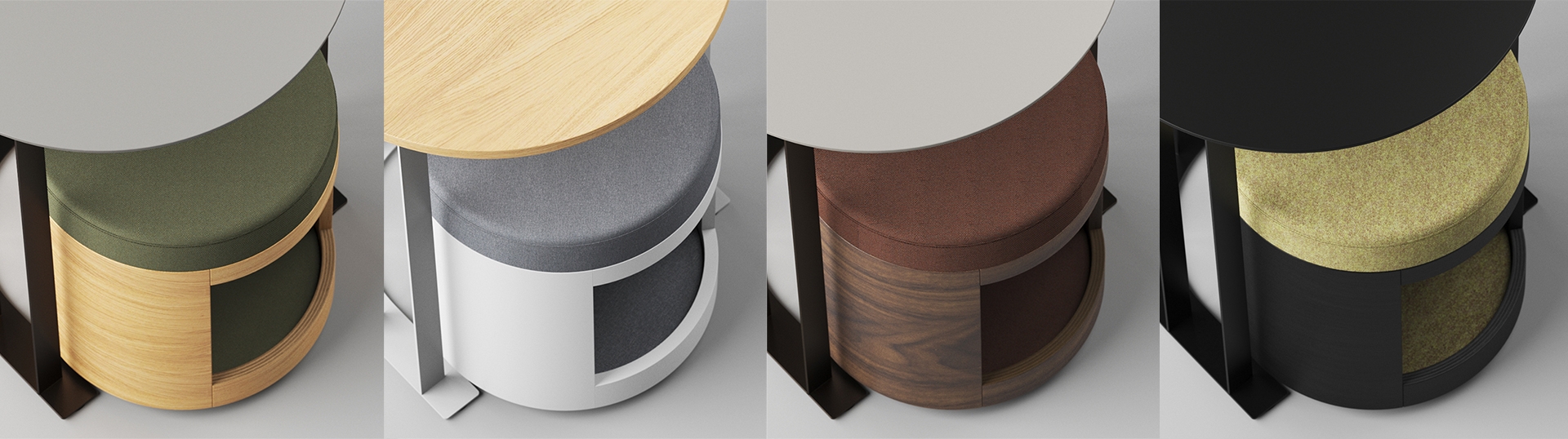 ZooZoo Round Pouf