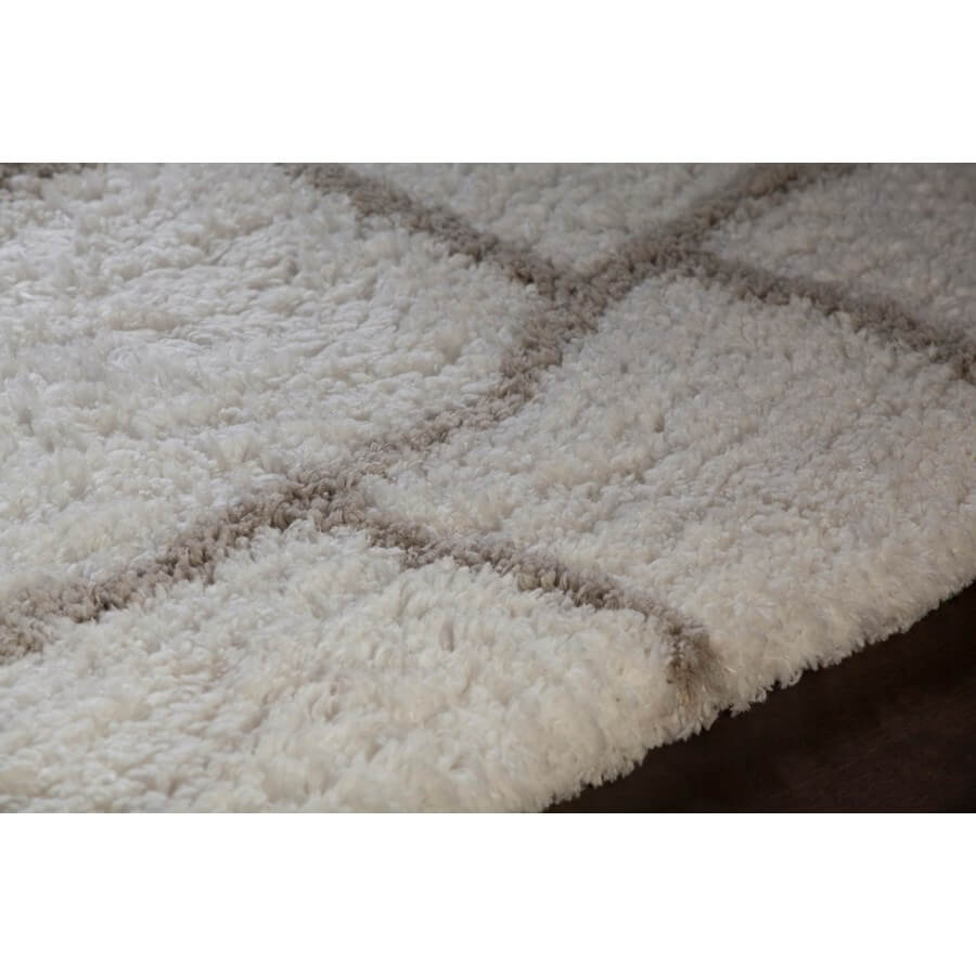 Zoya Polyester Rectangular Handmade Rug