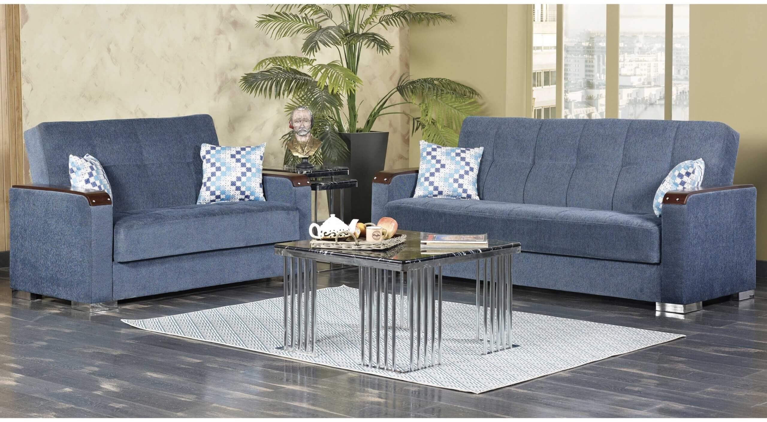 Zurich Fabric Storage Sofabed