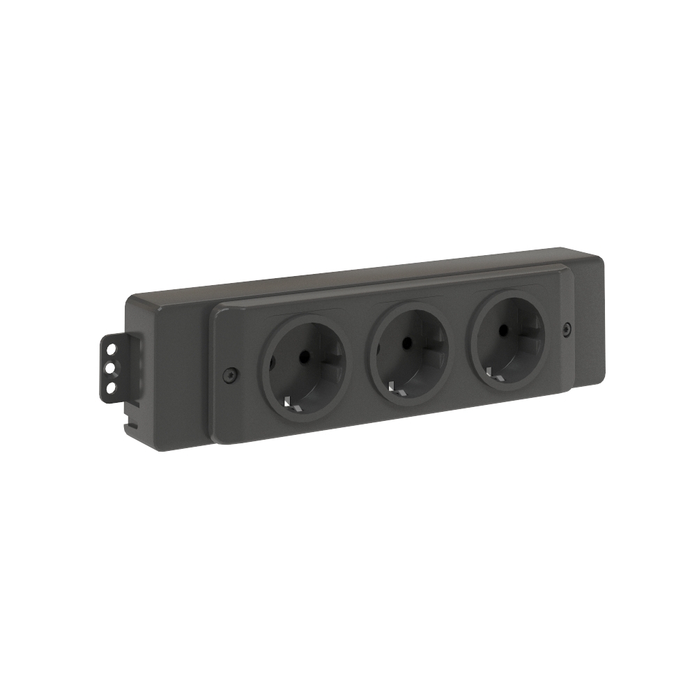 Power supply with 3 sockets Desking
